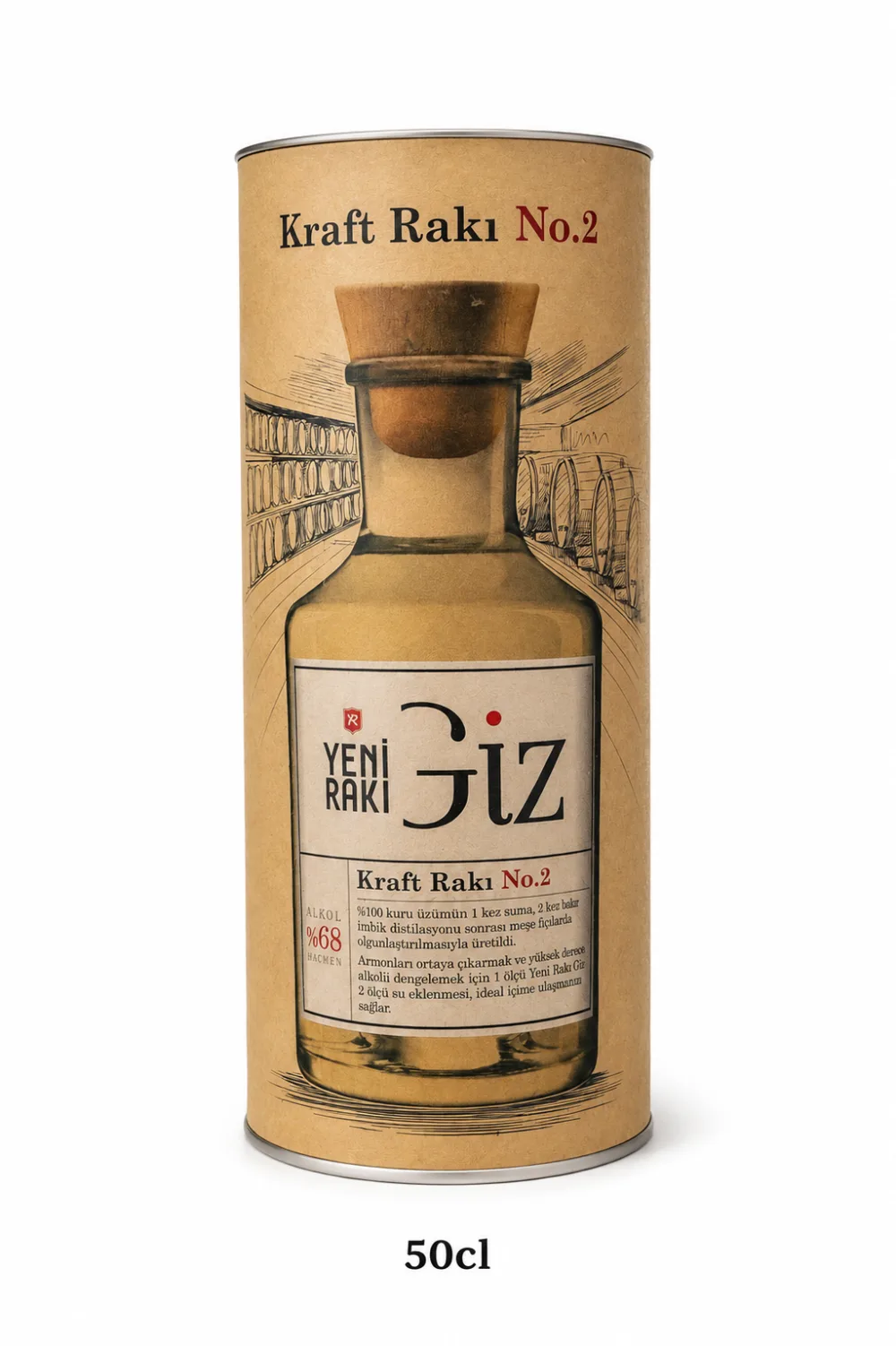 Yeni Rakı Giz 50Cl