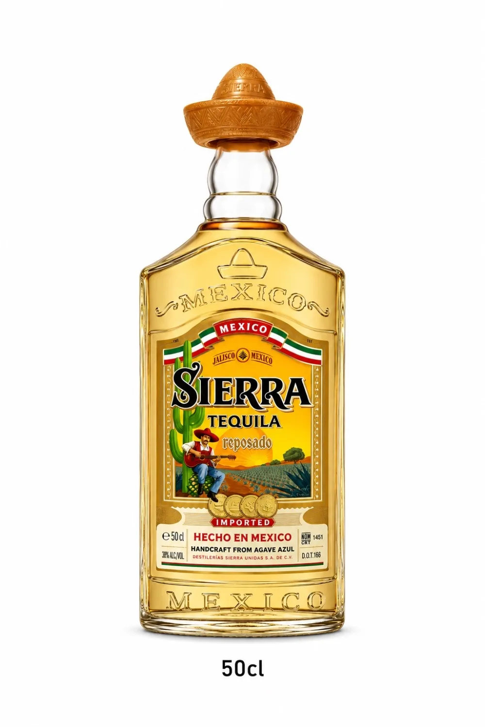 Sierra Tekila Reposado 50cl