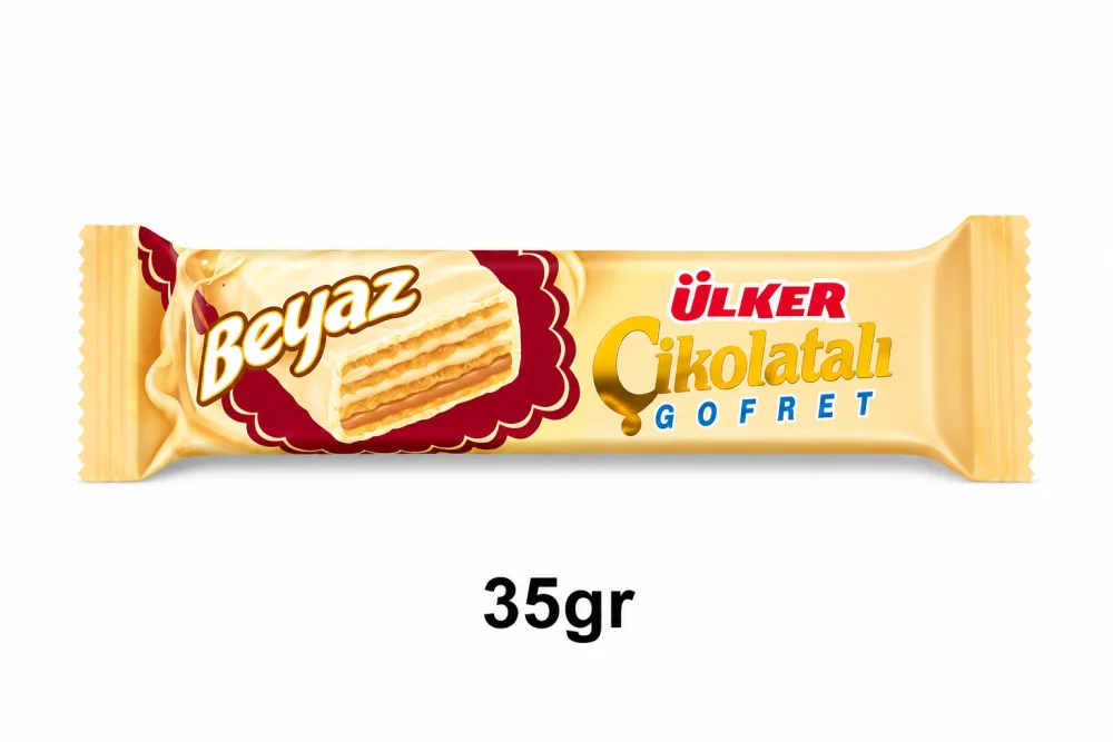 Ülker Çikolatalı Gofret Beyaz