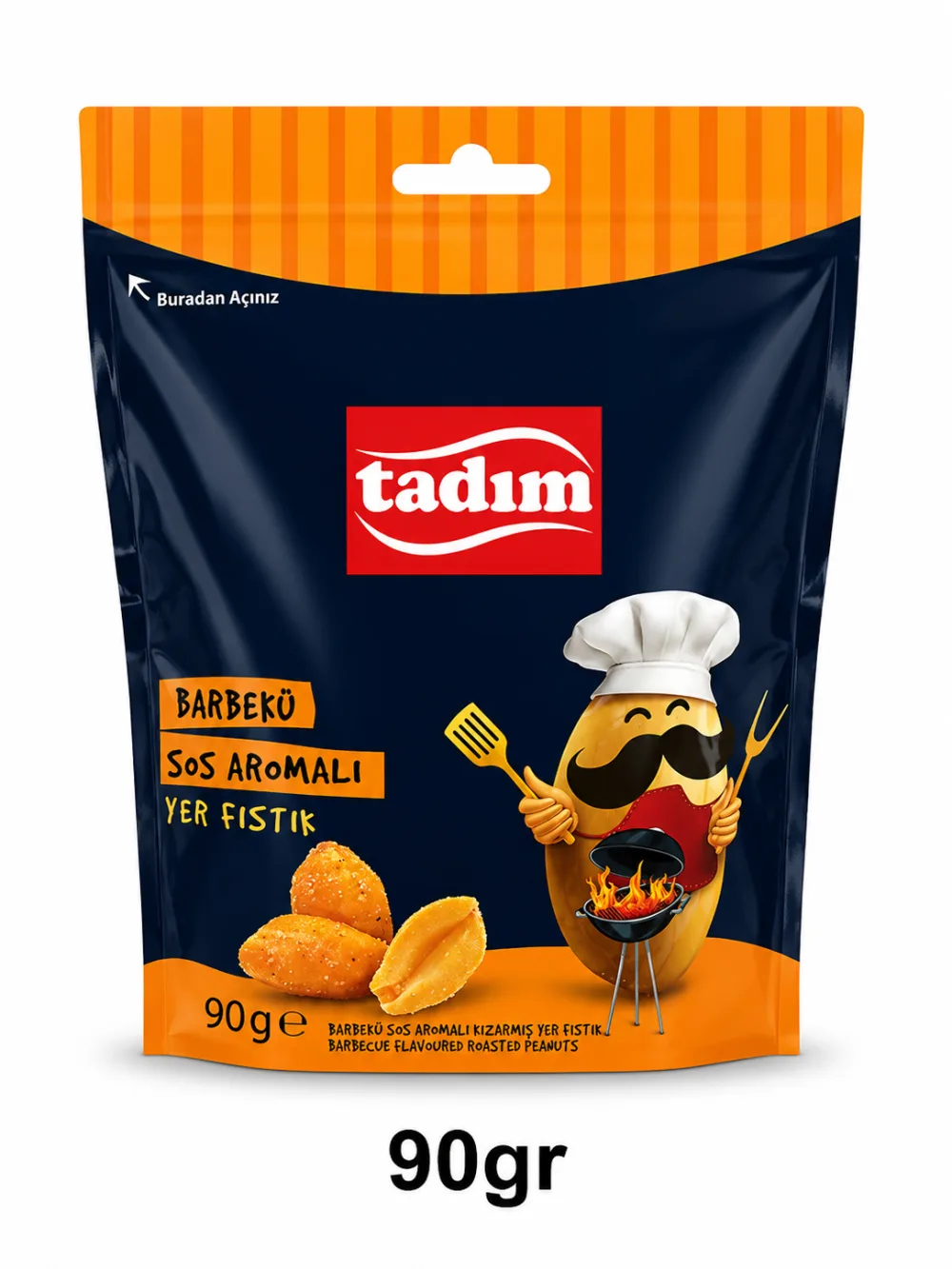 Tadım Barbekü Soslu Fıstık 90gr