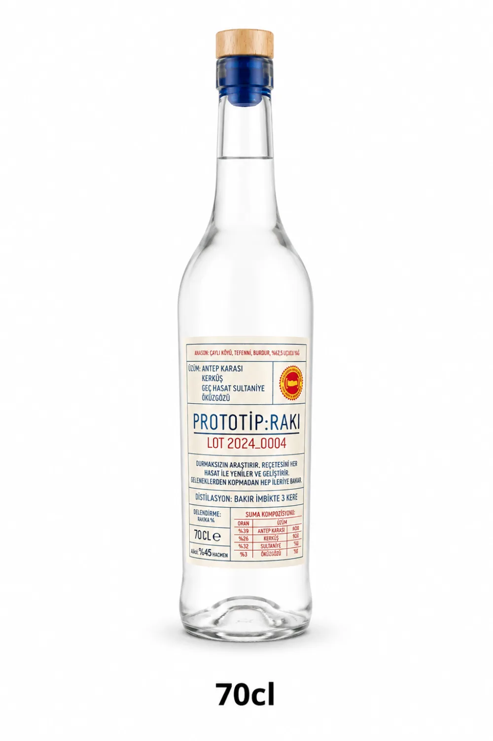 Prototip Rakı 70cl