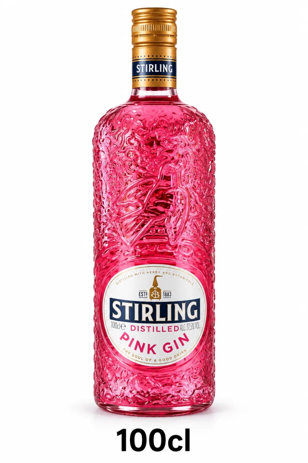 Stirling Gin Pink 100cl